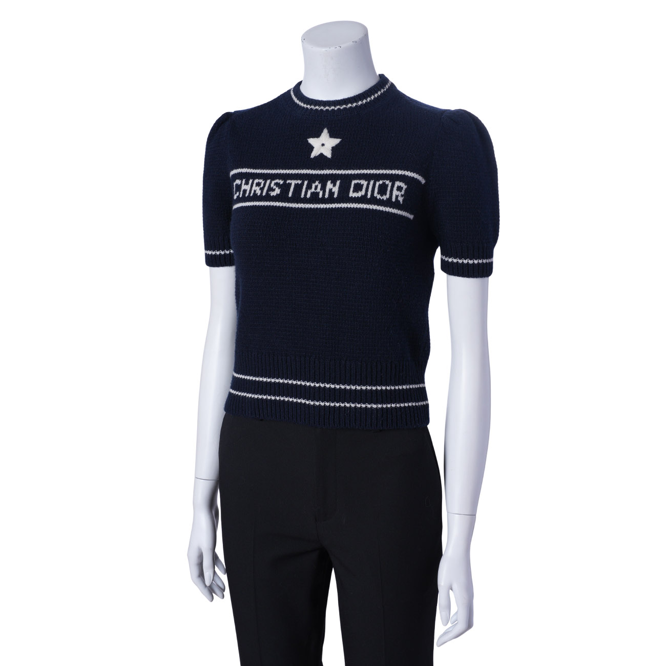 CHRISTIAN DIOR(USED)크리스찬 디올 반팔 니트